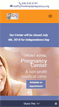Mobile Screenshot of frontroyalpregnancy.org